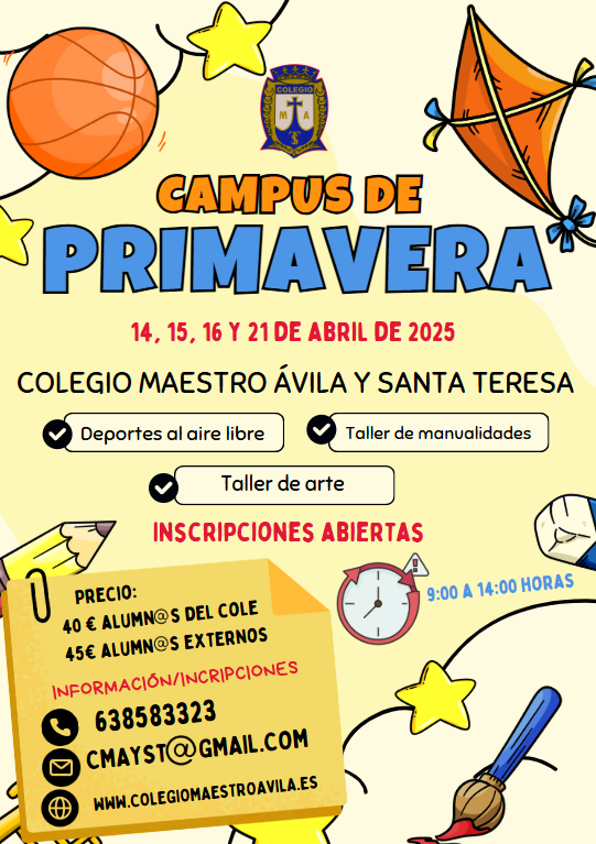 cartel campus primavera 2025